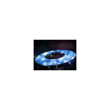 Round Circle LED Display Full Color , Weather Proof LED Stage Backdrop Screen