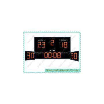 Water Polo Scoreboard with Shot Timer