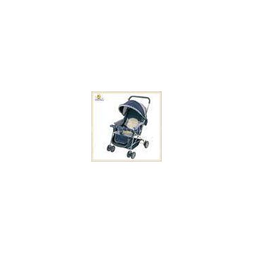 Awning Baby Buggy Strollers Adjustable Backrest With Safety Belt