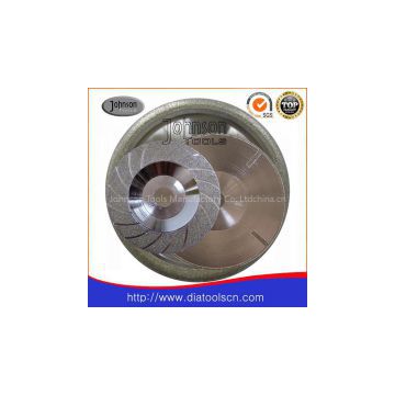 Electroplated diamond grinding wheel