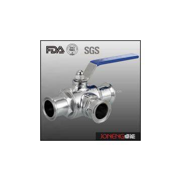 Stainless Steel 3 Way Sanitary Ball Valve(JN-BL2001)