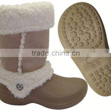 Manufacturer New Injection boots women latex for outdoor and promotion,light and comforatable