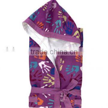 Custom Printed Microfiber Bathrobe