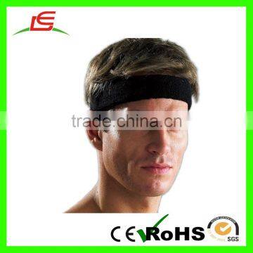 Good Quality Sweatband Yoga Towelling Hair Band For Women Men sport