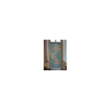 Wooden & Bamboo Bead Door Curtain