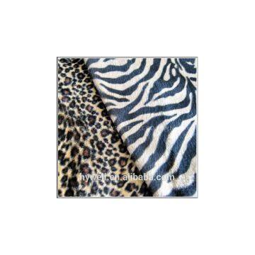 100% Polyester animal printed cushion fabric