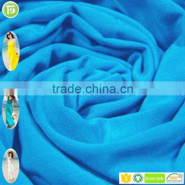 china supplier Bamboo knit jersey fabric wholesale blue fabric