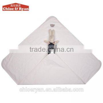 100% Cotton Weave and Polyester 6~9 Months Newborn White Baby Patchwork Quilt photo-5