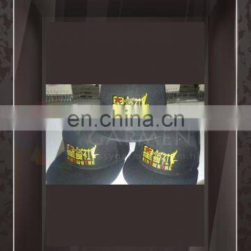 Custom Logo Printing Embriodery Black color Hip Hop Street truck black Cap