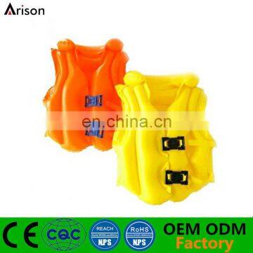 Children inflatable water coat inflatable swim vest foldable life jacket