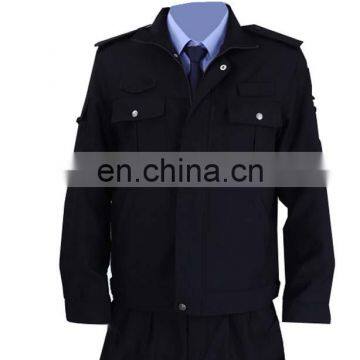 High Quality Black Color Security Guard Uniform/ Customize Guard Staff Uniform photo-3