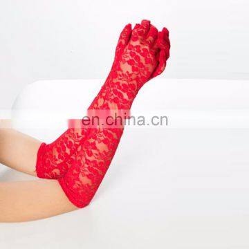 Sexy Beautyslove Cheap Three Colors Long Lace Gloves for Sexy Ladies photo-2