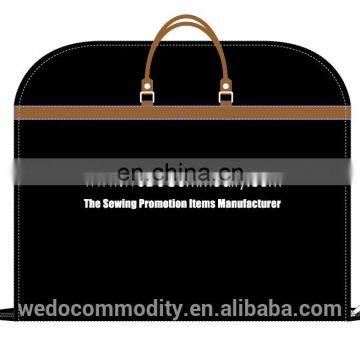High Qualited Garment Bags Personalised Suit Bags Leather Handles Zipper Travel Bag photo-3