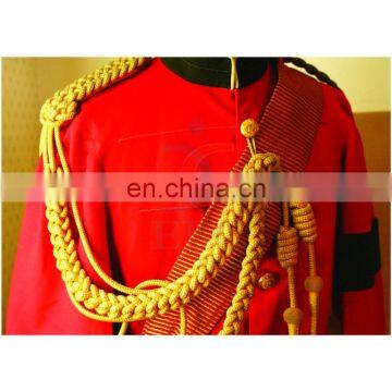 2017 Military Aiguillette | Army dress aiguillette | customize military aiguillettes | uniform accoutrements