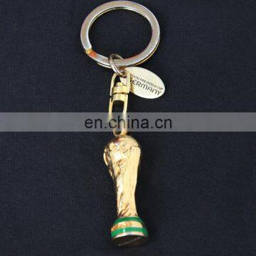 3D gold sports keychain