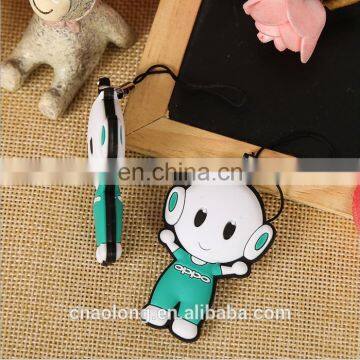 Cartoon Character 2D/3D Soft Pvc Plastic Keychain,rubber Keyring With Embossed Custom Logo photo-3