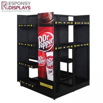 W1041xD966xH1422mm Floor Metal Energy Drink Display Racks photo-2