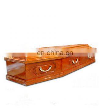 TD--E29 Funeral equipment solid paulownia wooden coffin of full couch