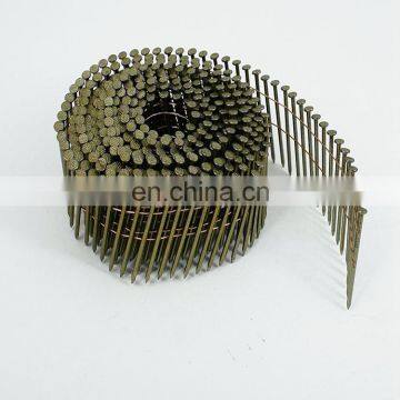 15 degree Coated Coil nails 1"-4" 16000PCS/CTN For Pneumatic Coil Nailer