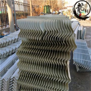 Pvc Cooling Tower Mist Drift Eliminator Anti-corrosion Fiberglass Vane