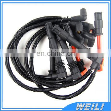 WL14-0049 Spark plug wire set ignition lead cable kit for VW C5 A6 PASSAT B5 2.8