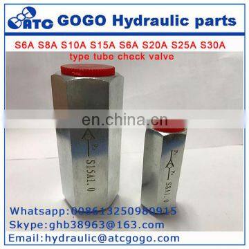 China high pressure ball check valve one way flow control valve  S15A