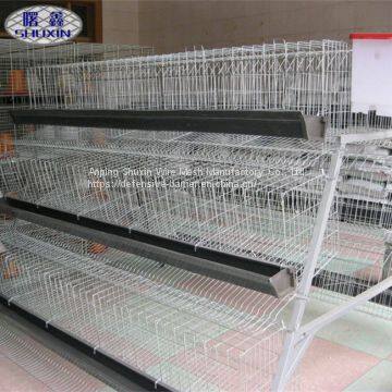 Poultry Farming 3 Tier 96 128 Chicken Laying Battery Cages photo-5