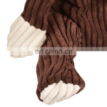 Wholesale Designer Hot Interactive Large Stuffed Plush Monkey Squeaker Pet Dog Toys photo-4