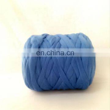 Super Chunky 70% Wool Blend 30% Acrylic Hand Knitting Yarn photo-3