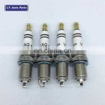 Spark Plug 06H905611 0241245670 FR6KPP332S For Audi A3 A4 A6 Q3 For TT For VW For CC For Jetta 2.0