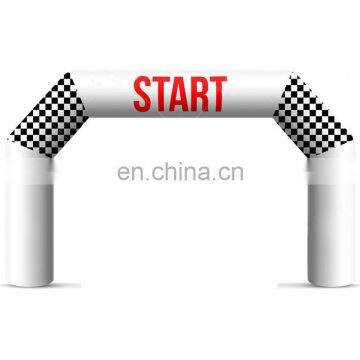 Heat Welding Running Events Inflatable Finish Line Sports Arch Door