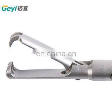 GEYI 10mm Reusable Surgical Instrument Forceps Medical Atraumatic  Forceps