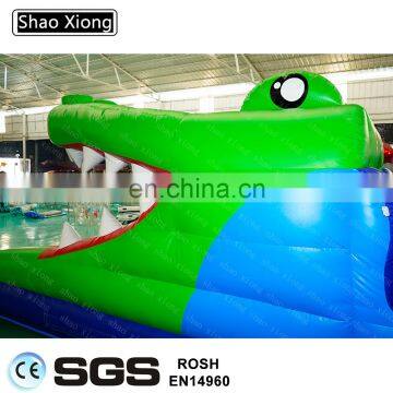 Commercial Outdoor Long Clearance Inflatable Beach Backyard Stair Crocodile Water Park Slides photo-5