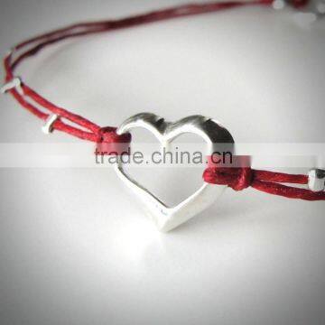 Alibaba Wholesale Cotton Wax Cord Bracelet For Women