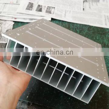Clear 6063-T5 Aluminum LED Heat Sink Extrusion Profiles With Tapping / Stamping photo-5