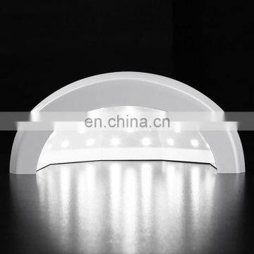 2020 hot sale 48w uv led nal lamp with white nail gel polish dryer