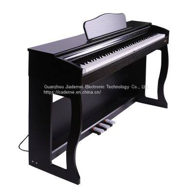 China Professional Electronic Piano Manufacturer LED Display Vertical Digital Music 88 Keyboard Electronic Piano photo-3