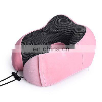 Car U Shaped Memory Foam Neck Pillows Soft Slow Rebound Space Travel Pillow Solid Neck Cervical Healthcare Bedding DropShipping
