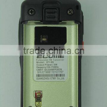 Own Brand ECOME ET-99 Woki Toki Handheld fm Amateur 128ch Radio photo-2