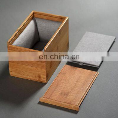 Large Size Bamboo Box Storage Organizer Classic and Neat Design Stash Box Bamboo or Custom Wood Solid Wood Gift & Craft Handmade