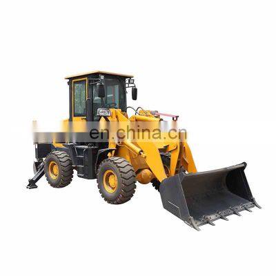 Mini Skid Steer Loader Tractor Loader Backhoe Wheel Loader for Sale photo-3