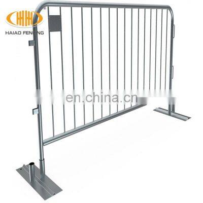 Wholesale temporary fence galvanized crowd control barrier