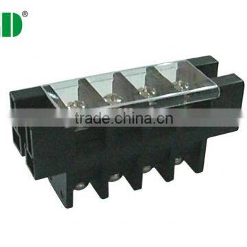 16.00mm UL94, V-0 PBT Plastic housing 75AMP feed through terminal block