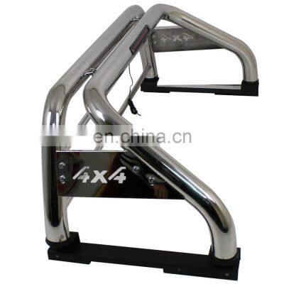 4*4 Rool Bar  for truck Superior hot sale Iron Back Rail for Hilux Vigo Revo Navara Amarok  D-MAX  Rangers