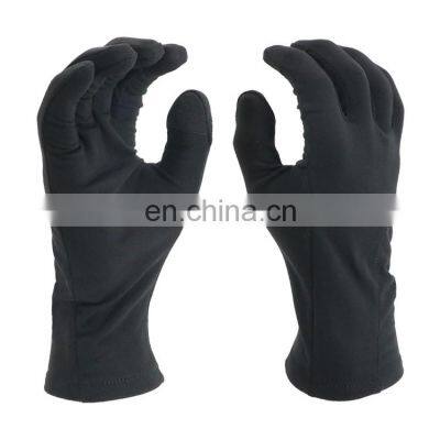 Wholesale fit hand comfortable black mechanic cycling gloves