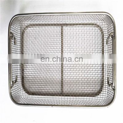 wire mesh refrigerator shelf metal filter basket