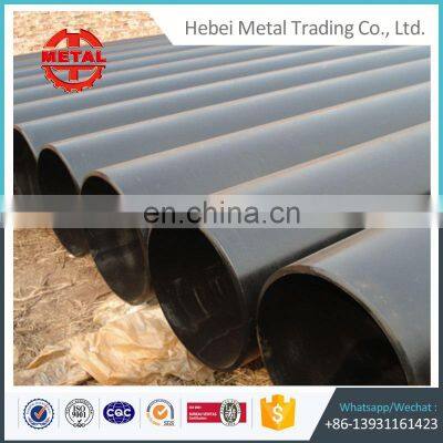 Black Construction Material Mild Carbon Steel Pipe for Sale photo-4