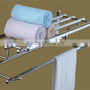 WESDA Portable Towel Rack Bathroom Towel Rack Made of Zinc Alloy photo-5