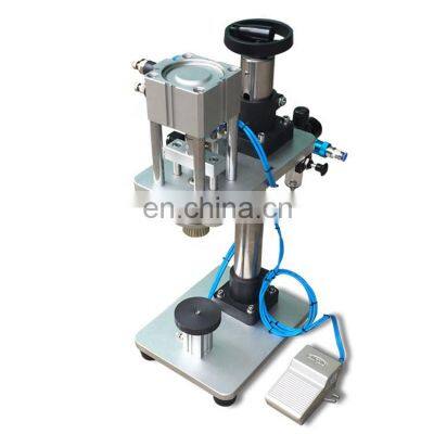 Semi-Automatic Pneumatic Perfume Crimping Machine Capping Machine for Glass Bottles photo-2