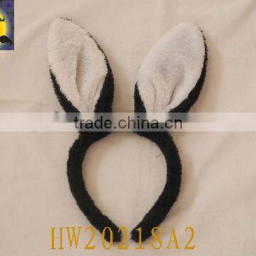 Classical Black and White Rabbit Ear Baby Headband